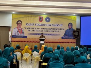 RAKOR TP PKK PROVINSI KALSEL 2023, GUBERNUR : KEJAR PENINGKATAN SEKTOR PEMBANGUNAN DAN PENURUNAN STUNTING