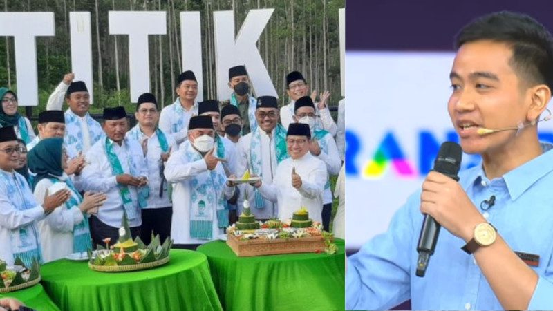 Gibran Bingung dengan Cak Imin : Dulu Potong Tumpeng di IKN, Kenapa Jadi Gak Konsisten?