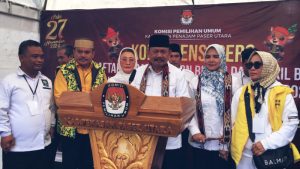 Berkas Dinyatakan Lengkap, Paslon Kepala Daerah Andi Harahap-Donna Resmi Mendaftar di KPU PPU