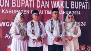 Pilkada Kutim 2024: Pasangan ARMY Resmi Daftarkan Diri ke KPU Kutim