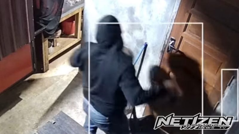 Terekam CCTV, Pria Curi 3 Tabung Gas di Warung Kawasan Kelurahan Mahulu, Tenggarong