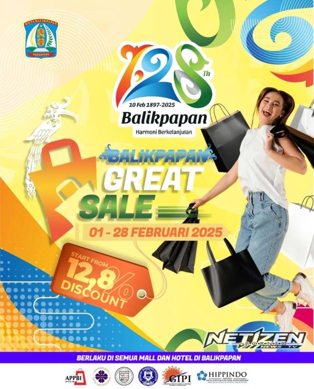 HUT ke-128 Kota Balikpapan, Warga Disuguhkan Hiburan dan Diskon Besar-Besaran