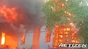 Kebakaran di Tarakan Hanguskan 5 Rumah, 7 Kepala Keluarga Jadi Korban