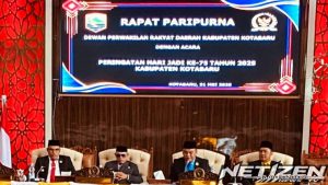 Peringati Hari Jadi ke-75, Pemkab Kotabaru Gelar Rapat Paripurna Istimewa
