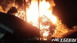 Kebakaran di Palaran Hanguskan Satu Rumah, Diduga Akibat Korsleting Listrik