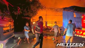 Kebakaran Hebat di Berau, Kerugian Capai Ratusan Juta