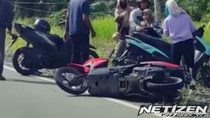 Dua Pelajar Meninggal Dunia dalam Kecelakaan Beruntun di Sambas