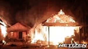 Kebakaran Hebat di Bayur HSS Hanguskan Tiga Rumah, Satu Rusak Total