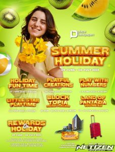 Plaza Balikpapan Suguhkan Liburan Seru Bertema Summer Holiday, Land of Fantazia 3 Jadi Magnet Utama!