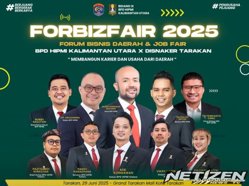 Forbisda 2025 Tarakan: Kolaborasi HIPMI dan Disnaker Sediakan Lapangan Kerja Baru