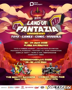 Land of Fantazia 3 Hadir di Plaza Balikpapan, Ajak Pengunjung Bernostalgia Bareng Superhero Masa Kecil!