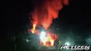 Kebakaran Hebat di Ujung Murung Tanjung, 6 Rumah Dilaporkan Terbakar