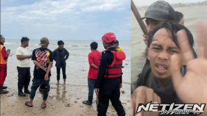 Empat Pemancing Dievakuasi Usai Perahu Hanyut di Perairan Batakan Beach Balikpapan