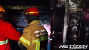 Korsleting Listrik Hanguskan Kulkas dan Ruangan di Muara Rapak, Balikpapan