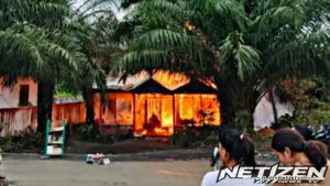 Satu Rumah Terbakar di Mantewe, Tanah Bumbu — Api Berhasil Dipadamkan Tim Gabungan