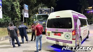 Truk Asal Kalsel Langgar Aturan, Senggol Ambulans di Jembatan Mahakam I Samarinda