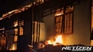 Tiga Petak Indekos Ludes Terbakar di Klandasan Ilir, Warga Panik Diterpa Angin Kencang