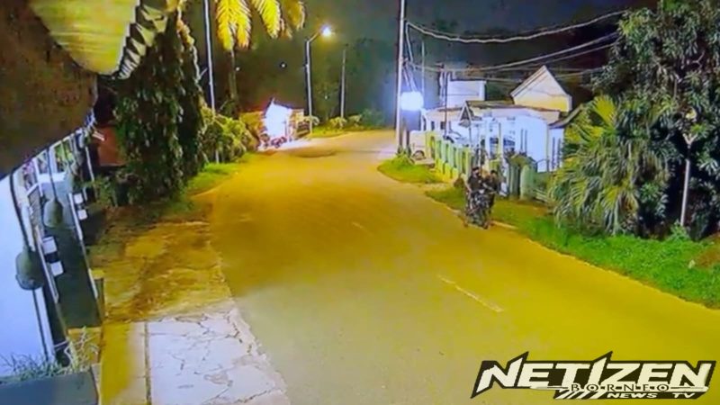 Motor Warga Gunung Elai Dicuri, Pelaku Beraksi Pakai Sarung dan Terekam CCTV
