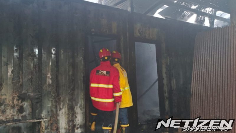 Kebakaran Terjadi di Poros Samarinda–Balikpapan, Tepatnya di Km 14 Arah Batuah