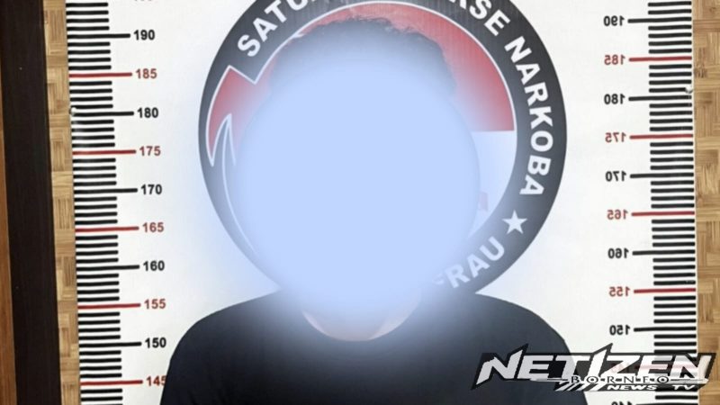 Satresnarkoba Polres Berau Tangkap Pengedar Sabu di Teluk Bayur, 24 Poket Diamankan