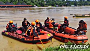 Kapal Motor Tertabrak Tongkang di Sungai Barito, 3 Penumpang Masih Hilang