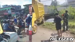 Mobil Pikap Terjun ke Sungai di Kertak Hanyar, Warga Ramai-Ramai Gotong Royong Evakuasi