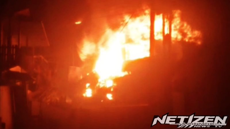 Kebakaran Diduga Akibat Korsleting, Dua Rumah di Balikpapan Tengah Ludes, Satu Korban Luka