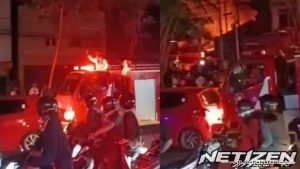 Mobil Halangi Damkar Saat Kebakaran, Petugas Tabrak dari Belakang: Warganet Soroti Emak-Emak Ngeyel