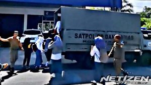 Razia Satpol PP Tarakan: 30 Pelajar Diamankan Saat Nongkrong di Jam Sekolah