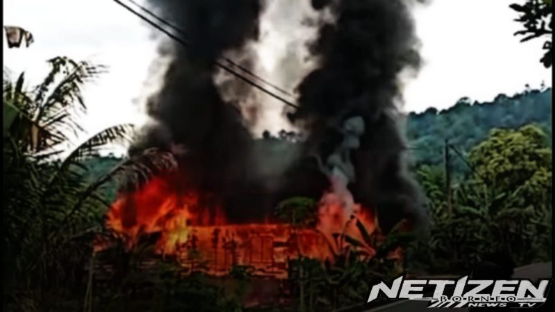 Rumah Ludes Terbakar Saat Pemilik Jualan Ikan, Kerugian Capai Rp75 Juta