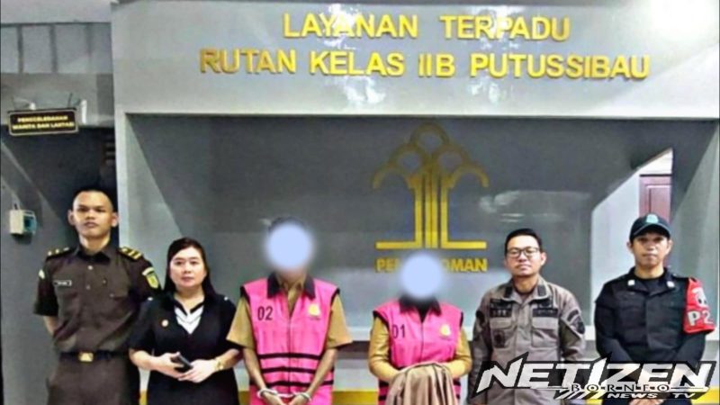 Kades dan Bendahara Desa Lubuk Pengail Ditahan Atas Dugaan Korupsi Dana Desa