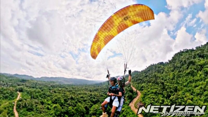 Wisata Paralayang Desa Sekerat Siap Sambut Festival Sekerat Nusantara 2025