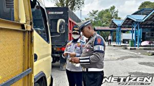89 Kendaraan Terjaring Razia Gabungan di Terminal Batu Ampar, Balikpapan
