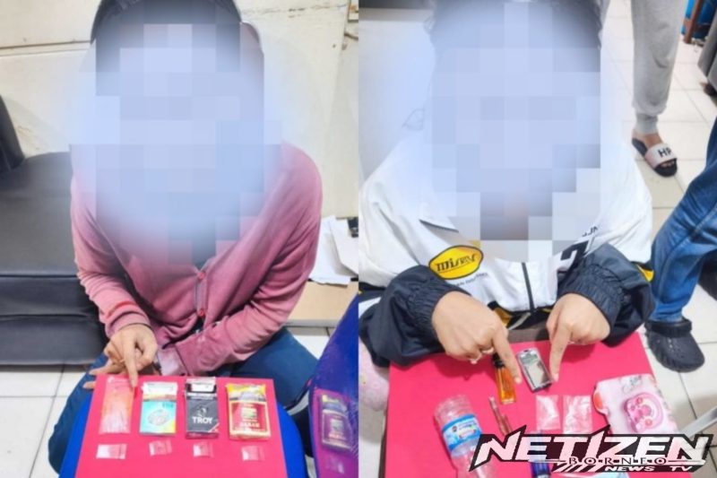 Polsek Balikpapan Selatan Ungkap Dua Kasus Narkoba dalam Sehari, Salah Satu Tersangka Seorang IRT