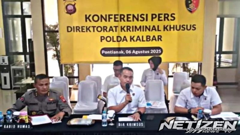 Polda Kalbar Bongkar 60 Kasus Kejahatan Lingkungan, 33 Kg Emas Ilegal Disita