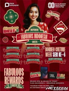 Plaza Balikpapan Rayakan Agustus dengan Tema Nusantara dan Budaya dalam Fabulous Indonesia 2025