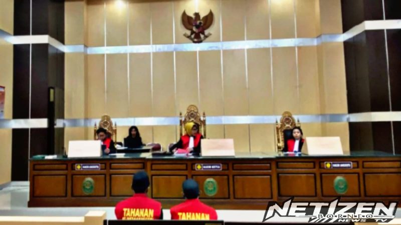 Dua Kurir Narkoba 21 Kg Divonis Mati dan Seumur Hidup di PN Tanjung Redeb