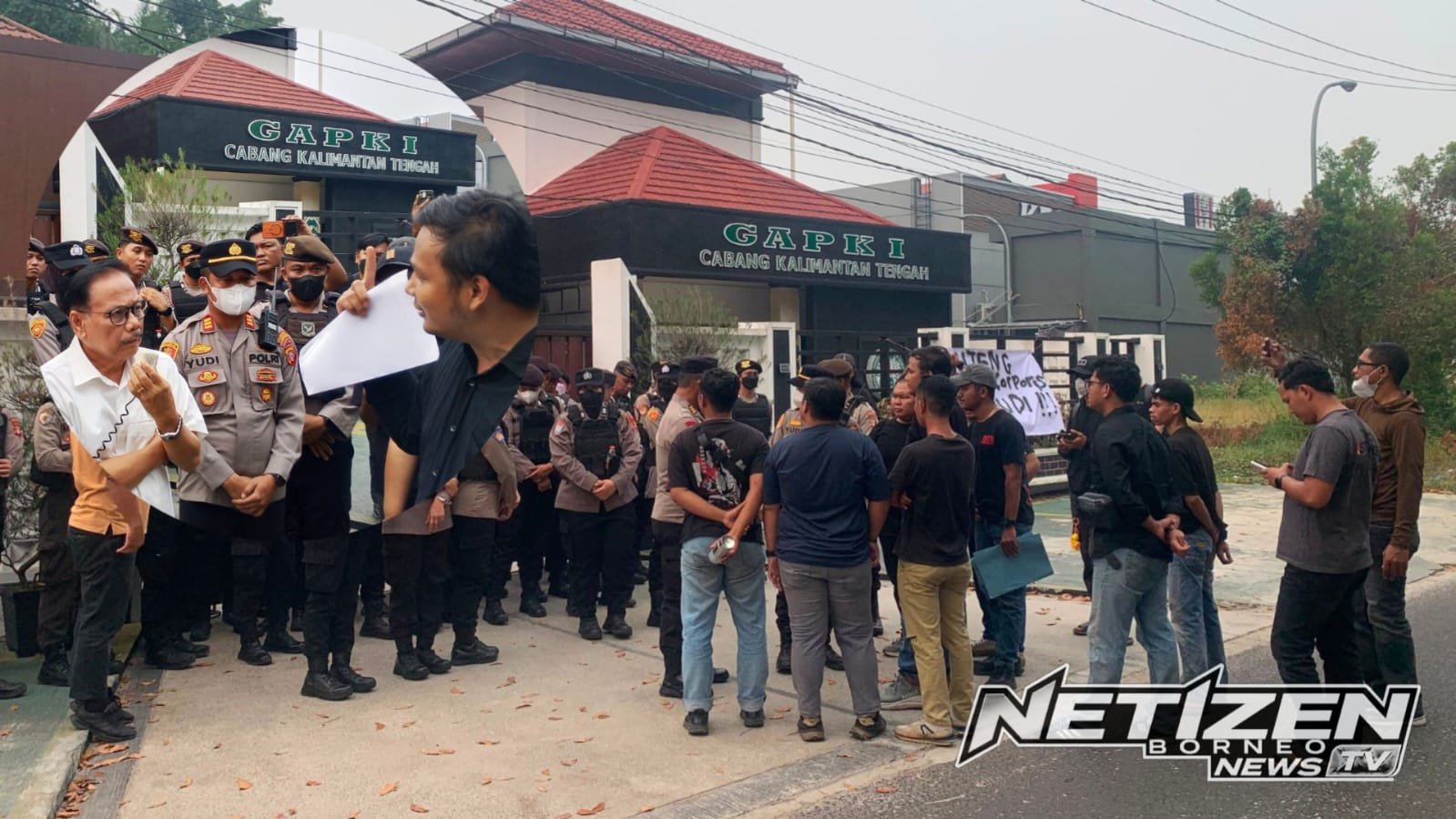Aliansi Pemuda Kalteng Datangi GAPKI, Desak Sikap Tegas Soal Karhutla di Lahan Sawit
